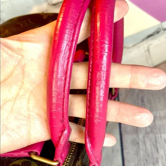 Louis Vuitton Speedy 30 custom painted with bag charm *READ DESCRIPTION* - Picture 6 of 16